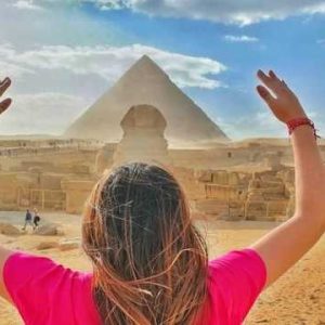 Visit the Great Pyramids and the sphinx