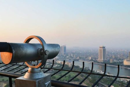 Cairo tower telescope