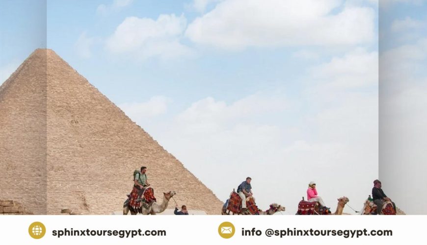 The city of the pyramids in Egypt